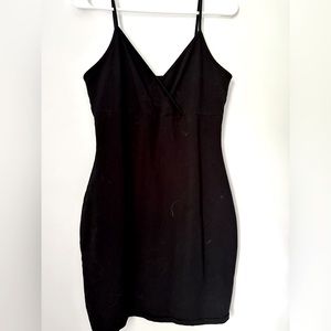 🖤 Black Bodycon V-Beck Dress, Wild Fable 🖤